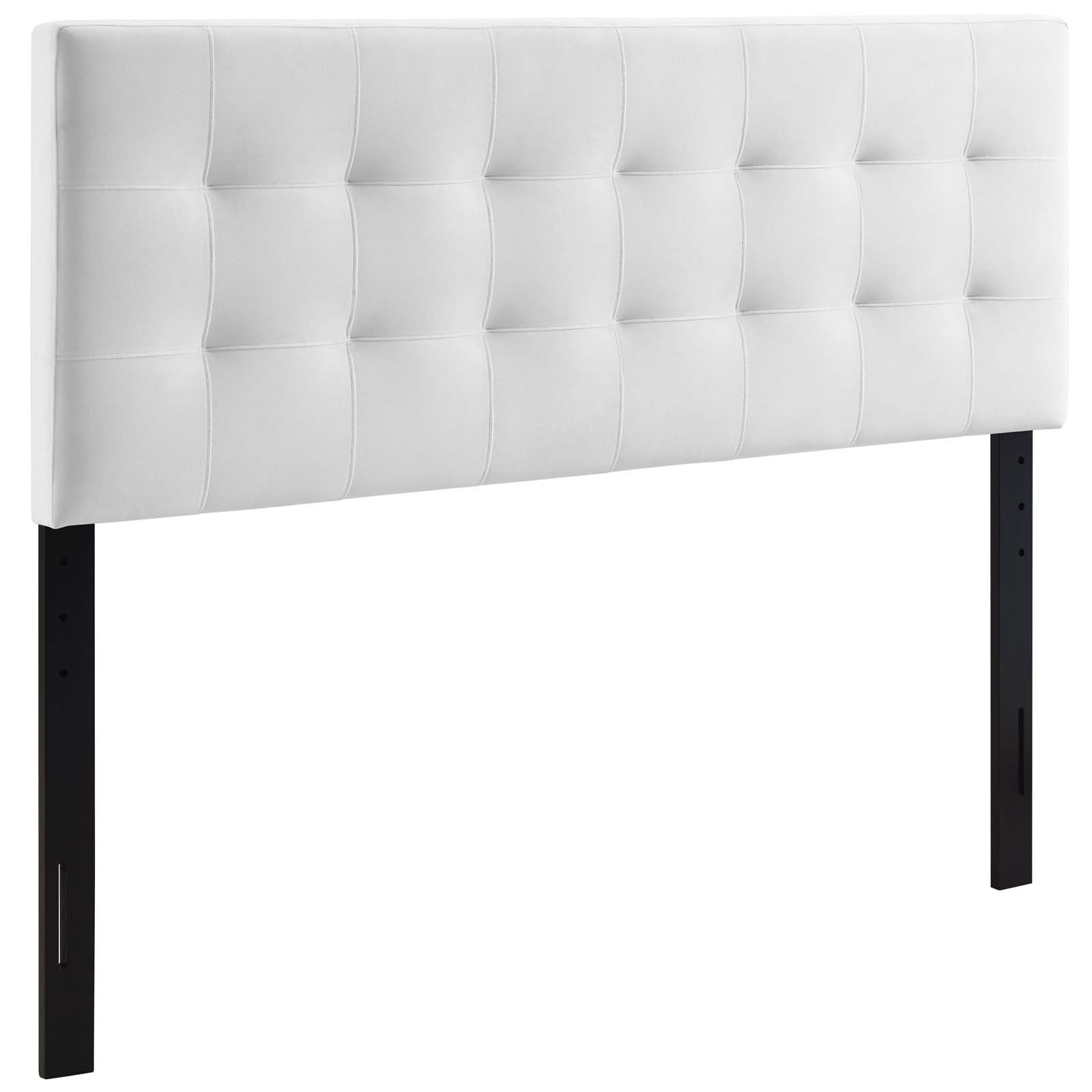 Details about   Lily Biscuit Tufted Full Performance Velvet Headboard 