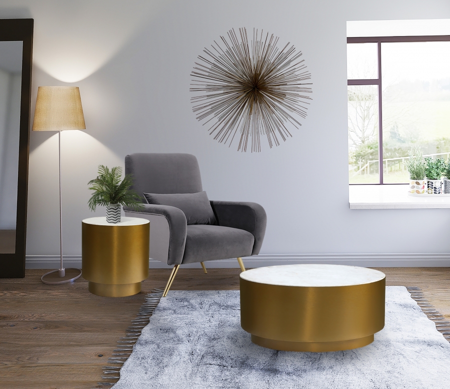 Good Vibes Grey & Gold Coffee Table Book – Rowen Homes