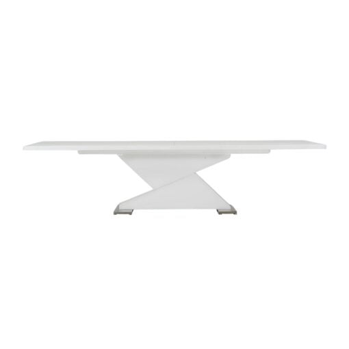 Modrest Bono "Z" - Modern White Extendable Dining Table