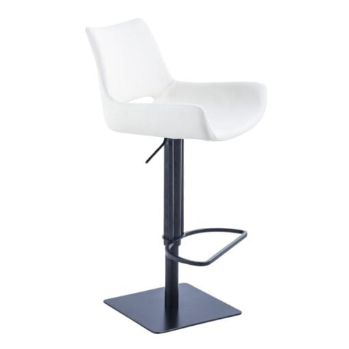 Modrest Niles - Modern White Bar Stool - Image 2