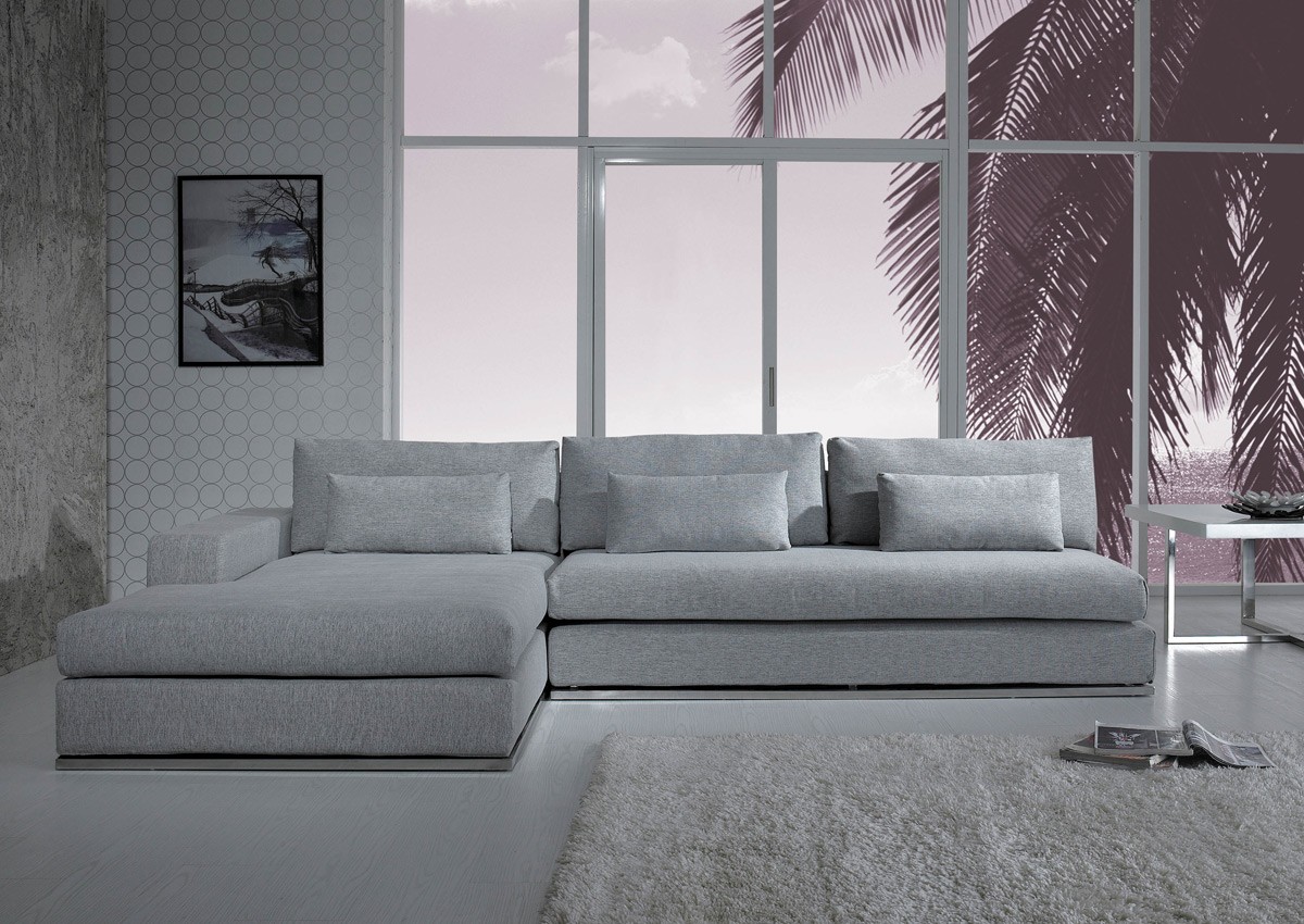 Modern Fabric Sectional Sofa