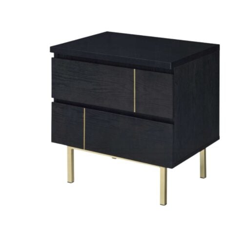 Shadan Accent Table In Black