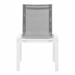Alternative view of Nizuc Outdoor Patio Dining Chair In Grey