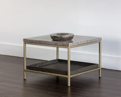 Arden Side Table In Grey - Image 6