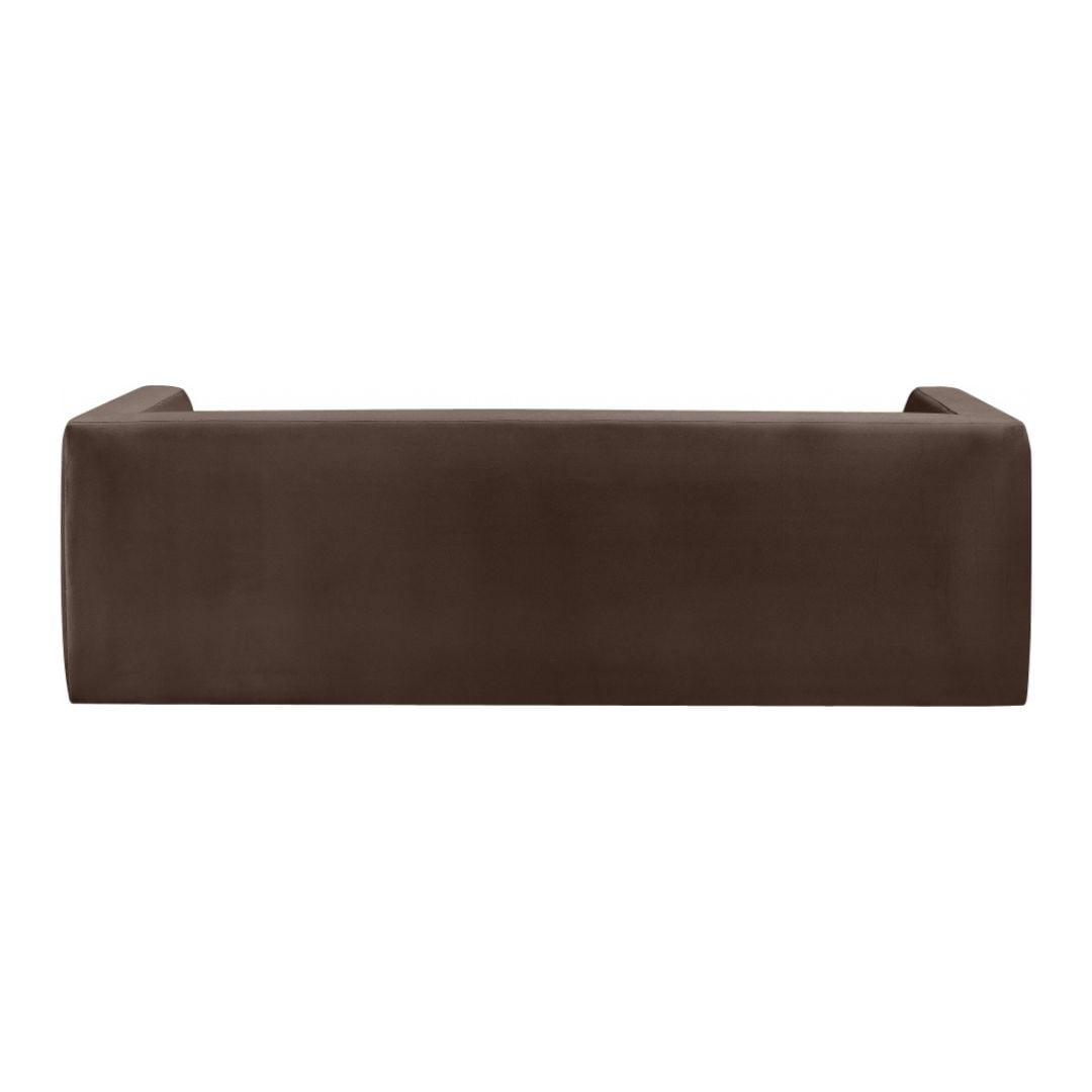 Henson Velvet Sofa In Brown - Image 5