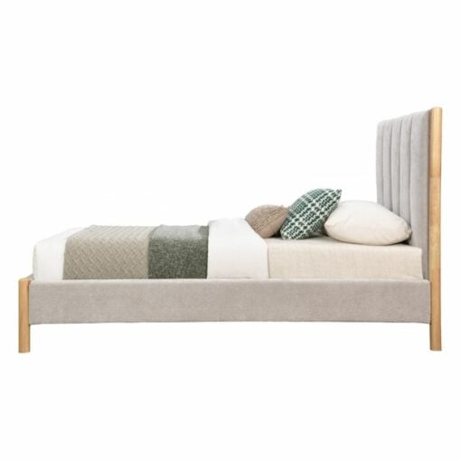 Kona Fabric Twin Bed In Grey - Image 3