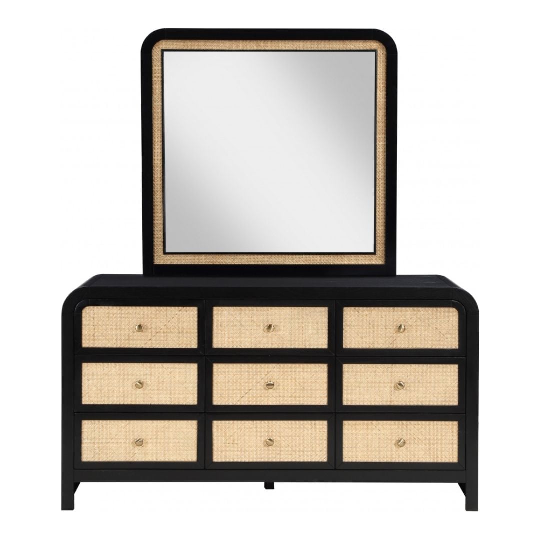 Siena Dresser In Black - Image 3