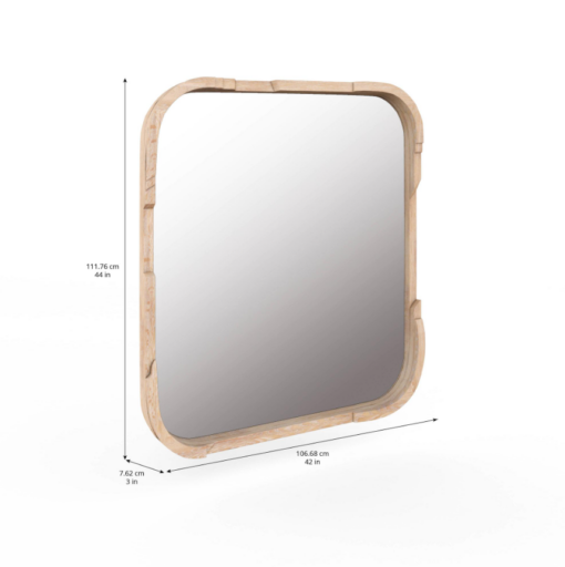 Post Square Accent Mirror - Image 3