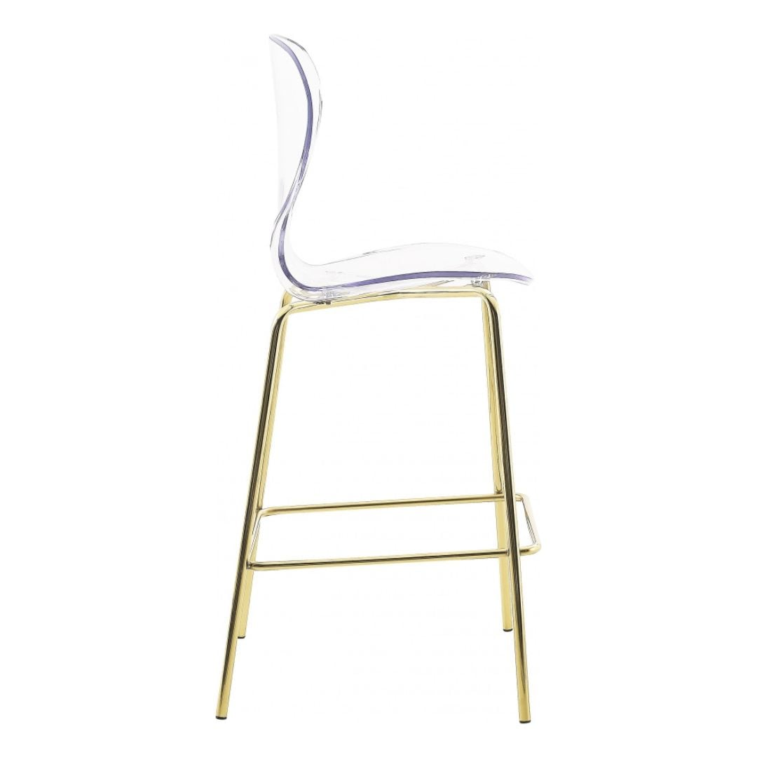 Clarion Counter Stool In Gold - Image 4