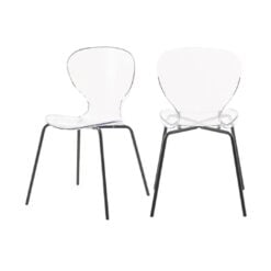 Clarion Dining Chair In Black