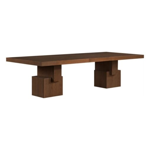 Anzio Dining Table In Brown - Image 5
