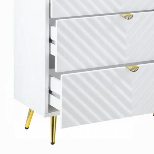 Gaines Dresser In White - Image 4