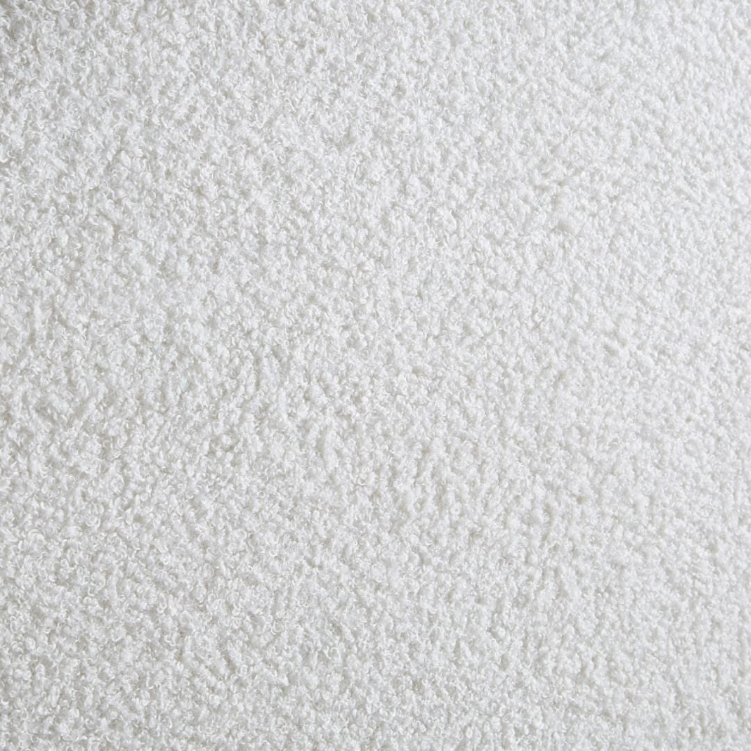 Rudy Teddy Fabric Queen Bed In Cream - Image 5