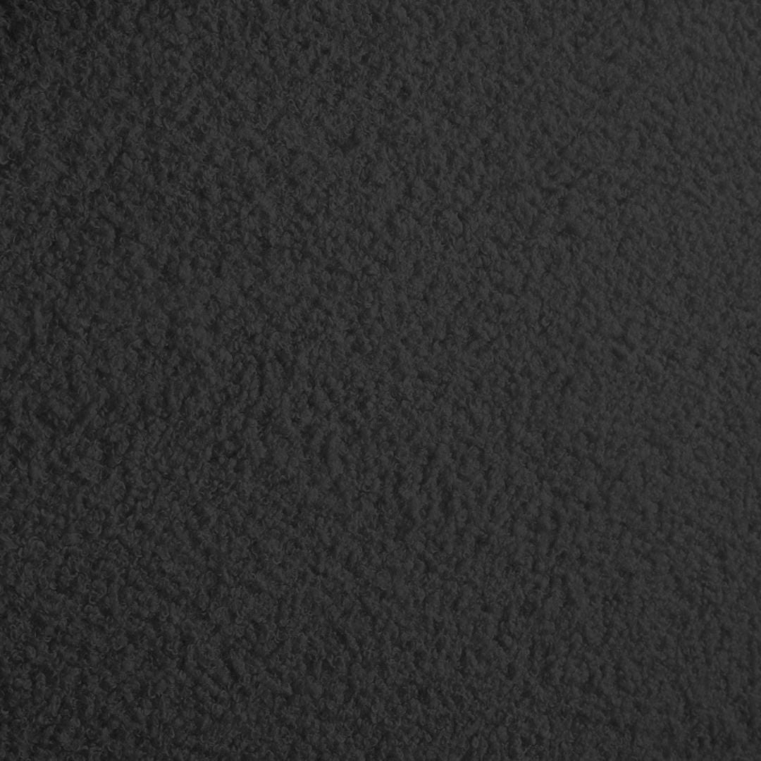 Rudy Teddy Fabric Full Bed In Black - Image 5