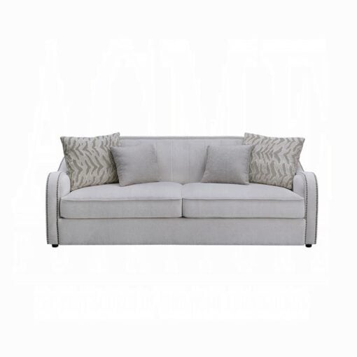 Mahler Sofa W/4 Pillows In Beige
