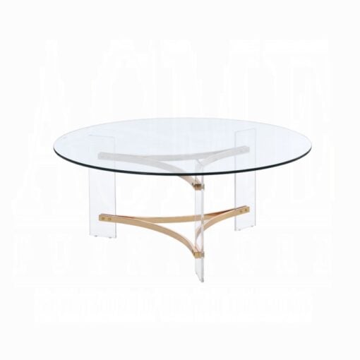 Sosi Coffee Table In Gold - Image 2