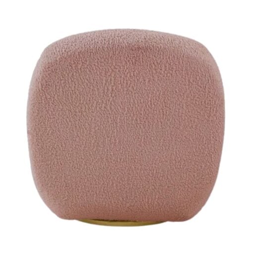 Yedaid Accent Chair with Swivel In Pink - Image 4