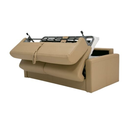 Lamod Italia Revers - Italian Modern Desert Leather Full Sofabed - Image 5