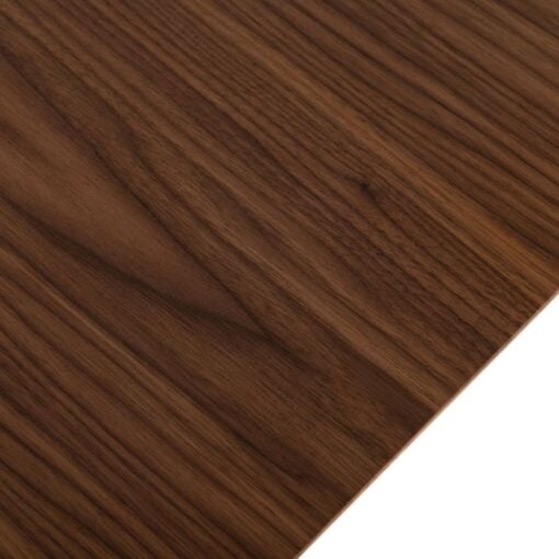Modrest Livia - Modern Wenge & Gold Stainless Steel Dining Table - Image 5