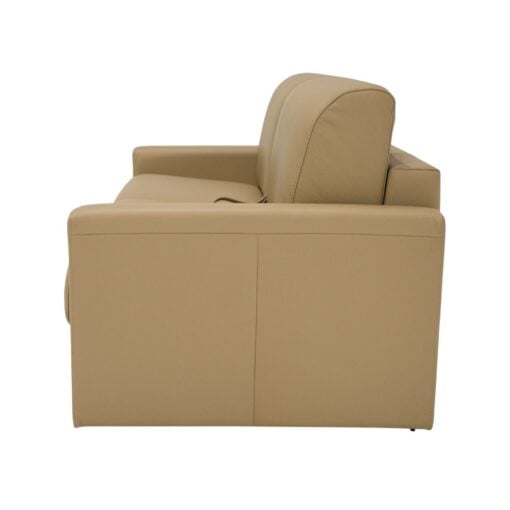 Lamod Italia Revers - Italian Modern Desert Leather Full Sofabed - Image 3