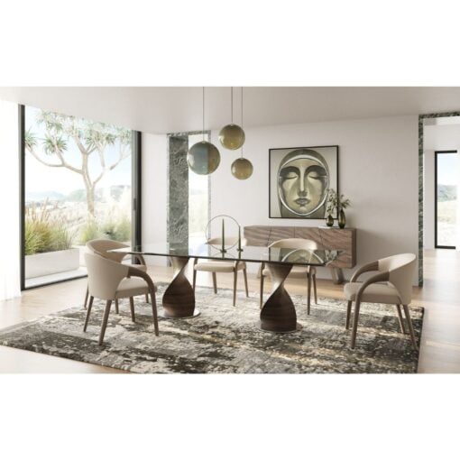 Modrest Finley Mid-Century Grey Ash Buffet - Image 9