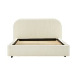Arden Queen Bed In Beige
