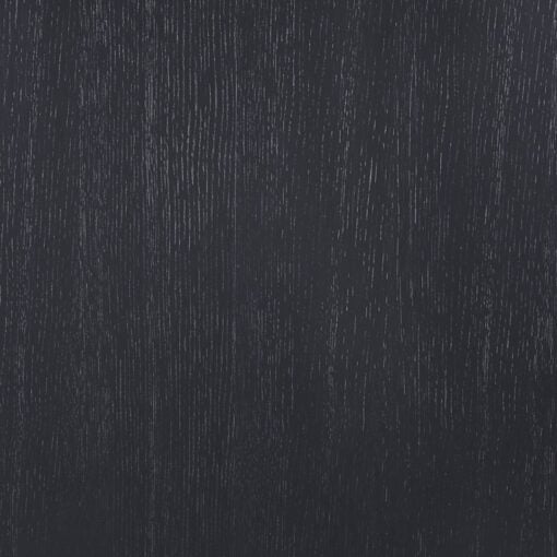 Mohari 112" Solid Wood And Oak Veneer Dining Table In Black - Image 12