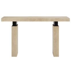 Piston 52" Rectangular Wood Console Table In Natural