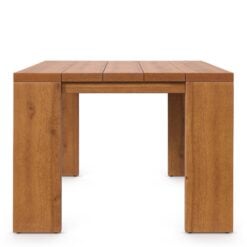 Alternative view of Tahoe 3-Piece Outdoor Patio Acacia Wood Furniture Set In Natural Cocoa