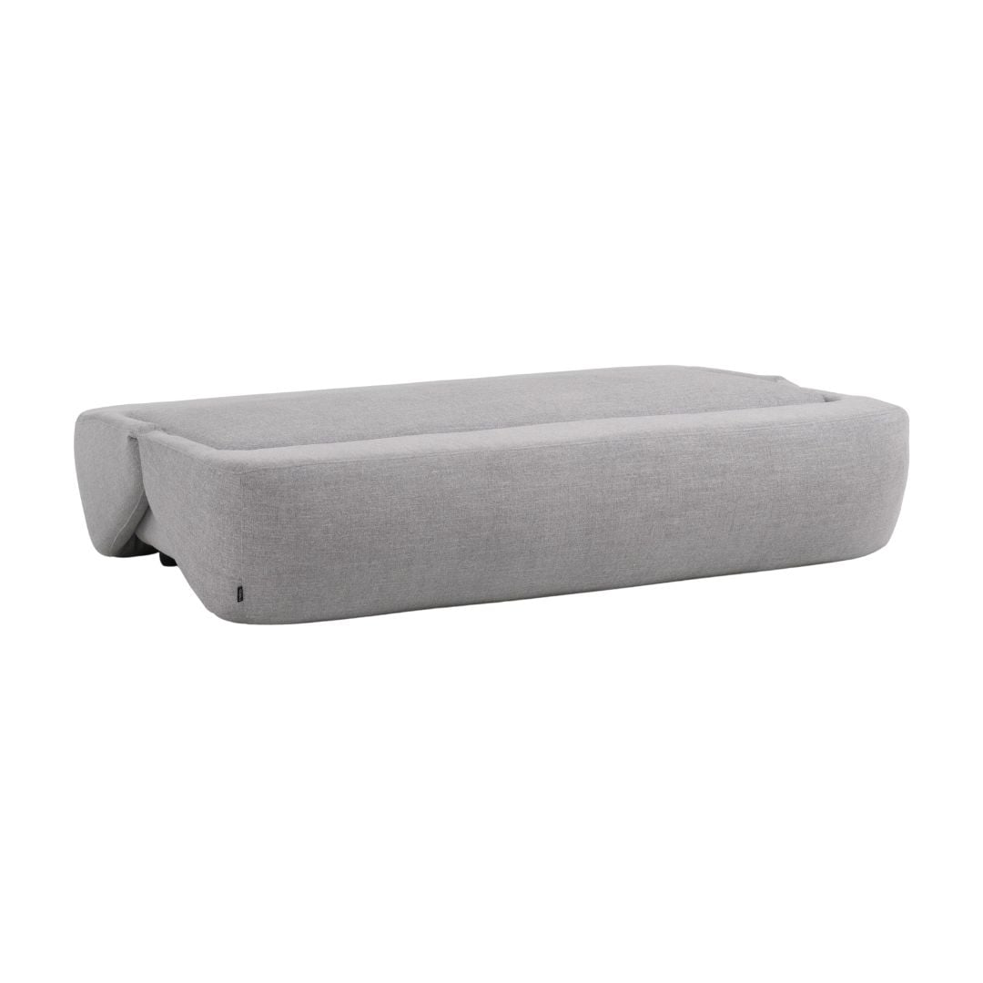 Divani Casa Lerner - Modern Light Grey Fabric Sofa Bed - Image 7