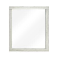 Westport Mirror In White Oak
