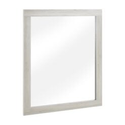 Alternative view of Westport Mirror In White Oak