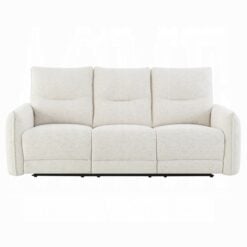 Lalisa Power Motion Sofa with USB Port In Cream