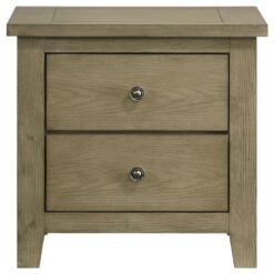 Hazlewood 2-drawer Nightstand Bedside Table Vineyard Oak