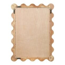 Alternative view of Vassa Burl Veneer Framed Mirror In Natural