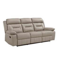 Alternative view of Laconia Double Reclining Sofa In Latte