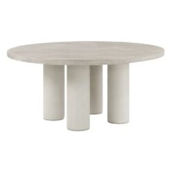 Alternative view of Maxwell Round Dining Table In Cashmere