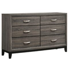 Alternative view of Watson 6-drawer Dresser Grey Oak