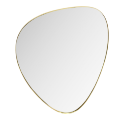 Finch Iron Frame Mirror In Gold
