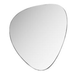 Finch Iron Frame Mirror In Silver