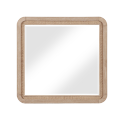 Alternative view of Windsor Solid Wood Mirror In Natural