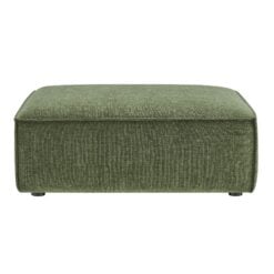 Restore Performance Fabric Upholstered Modular Ottoman In Foliage