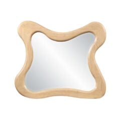 Verra Solid Wood Framed Mirror In Natural